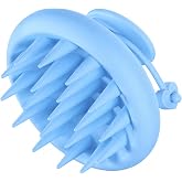 Roycederm Scalp Massager Brush Hair Scrubber &ndash; Soft Silicone Shampoo Brush for Scalp Cleansing &amp; Massage &ndash; Wet or Dry Use