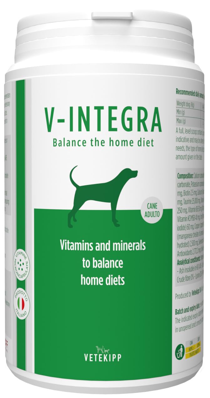V-Integra Adult Dog - Mineral Food for the Adult Dog's Home Diet - 200 gr
