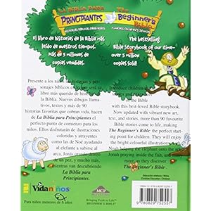 Biblia para principiantes  Bilingüe: Historias bíblicas para niños (The Beginner's Bible)  (Spanish and English Edition)
