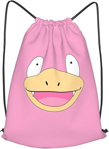 Amazon ヤドン ポケモン ナップサック ジムサック スポーツバッグ 体操着入れ 防水 大容量 サイズ選択可 部活 遠足 水泳 アニメ キャラクター グッズ 子供 Panmax シューズ バッグ