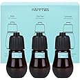 HAPPTWS 3-Pack Essential Oil Kit - Diffuser Oil Use to HAPPTWS Waterless Diffuser Mint/Tea Tree/Lavender
