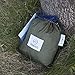 OuterEQ Portable Nylon Fabric Travel Camping Hammock Army/Olive