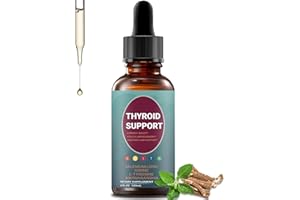 Liquid Iodine Supplement Drops for Thyroid Support, Metabolic Support & Detox Cleanse, Non-GMO, Vegan, 4 fl oz