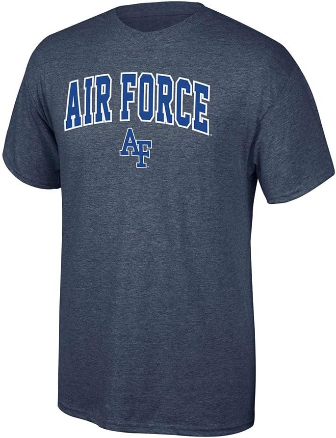 Elite Fan Shop NCAA Mens T Shirt Dark Heather Arch