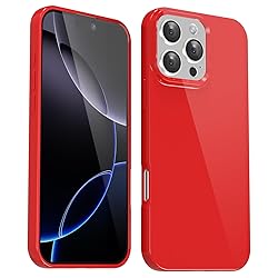 Svanove for iPhone 16 Pro Max Case Silicone, Glossy