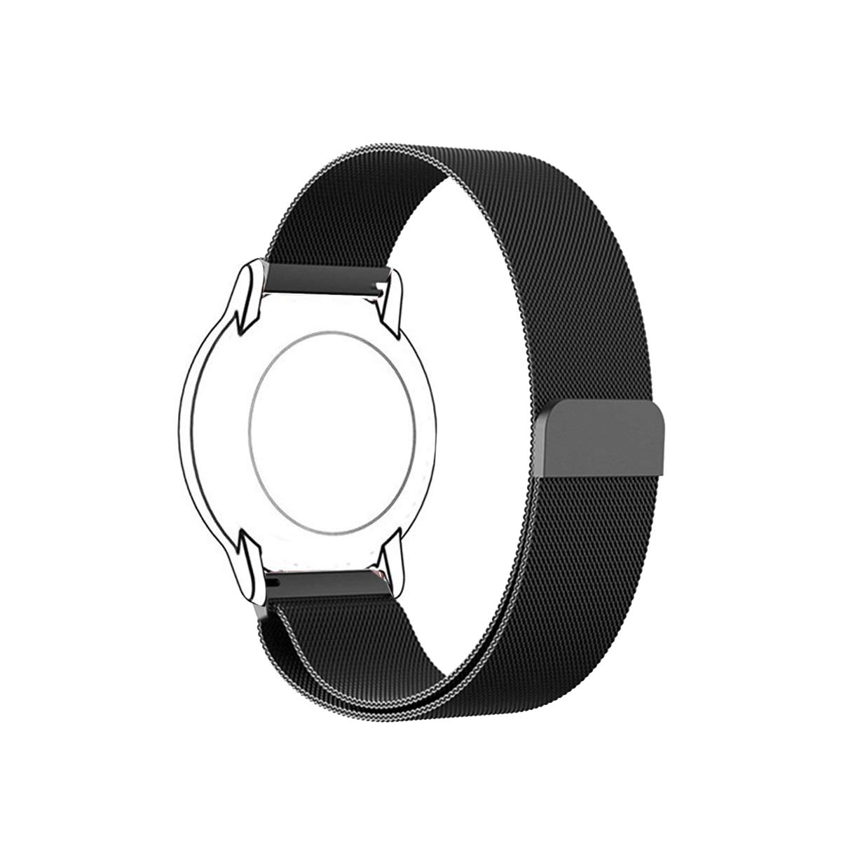 Mihence Milanese Band Compatible Fossil Sport (41mm Case) Smartwatch, Magnetic Loop Mesh Stainless Steel with Unique Magnet Closure Clasp Replacement ...