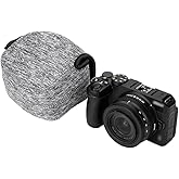 KIWIFOTOS Neoprene DSLR Camera Sleeve Compatible with Sony ZV-E10 II Nikon Z50 Z fc Fuji X-S10 X-T50 Canon EOS R50 Travel Camera Case Pouch