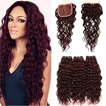 Amazon Com Tony Beauty Hair Wet And Wavy 99j Wine Red Brazilian