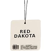 DedCool Air Freshener | Red Dakota | Hanging Odor Eliminator for Cars, Closets & Drawers | Clementine, Gardenia, Woods, Amber & Wild Berries | Long-Lasting, Vegan, Non-Toxic