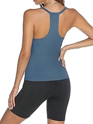 Trendy Queen Womens Ribbed Tank Tops Racerback