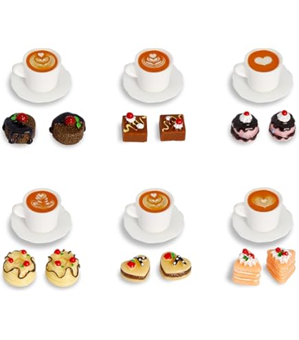 Melody Jane Miniature Bakery Display – Set Of 3 Donut & Cake Boxes In 1:12 Scale For Dollhouses