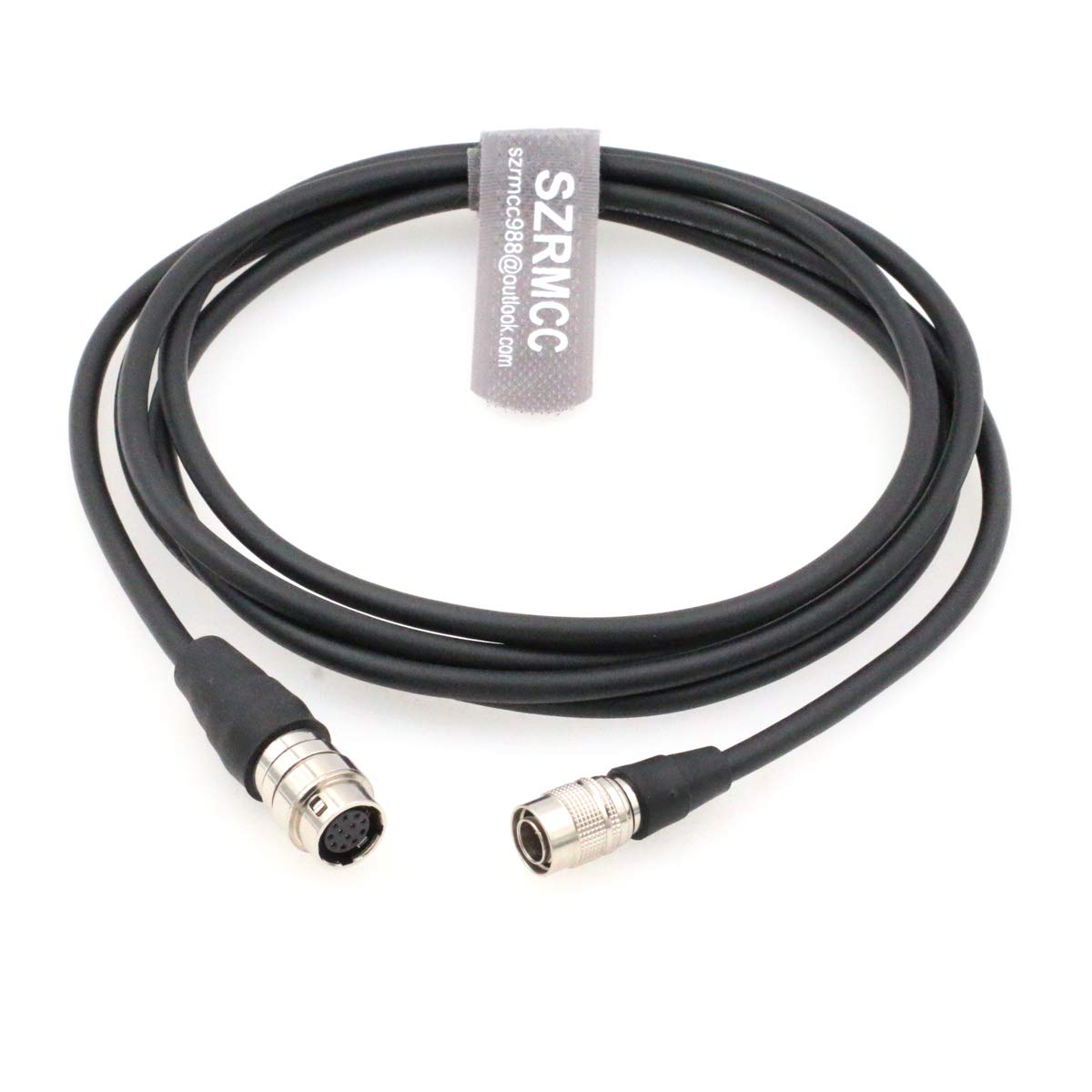 SZRMCC Hirose 4 Pin Male to Hirose 12 Pin Female Power Cable for B4 2/3" Fujinon Nikon Canon Mount Lens