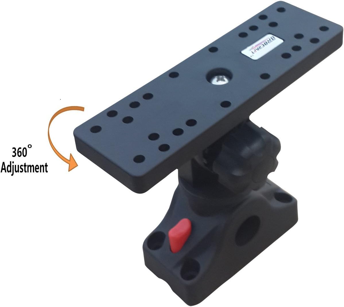 Brocraft 6 1/4" X 2" Marine Universal Electronic Mount, Outboard Motor