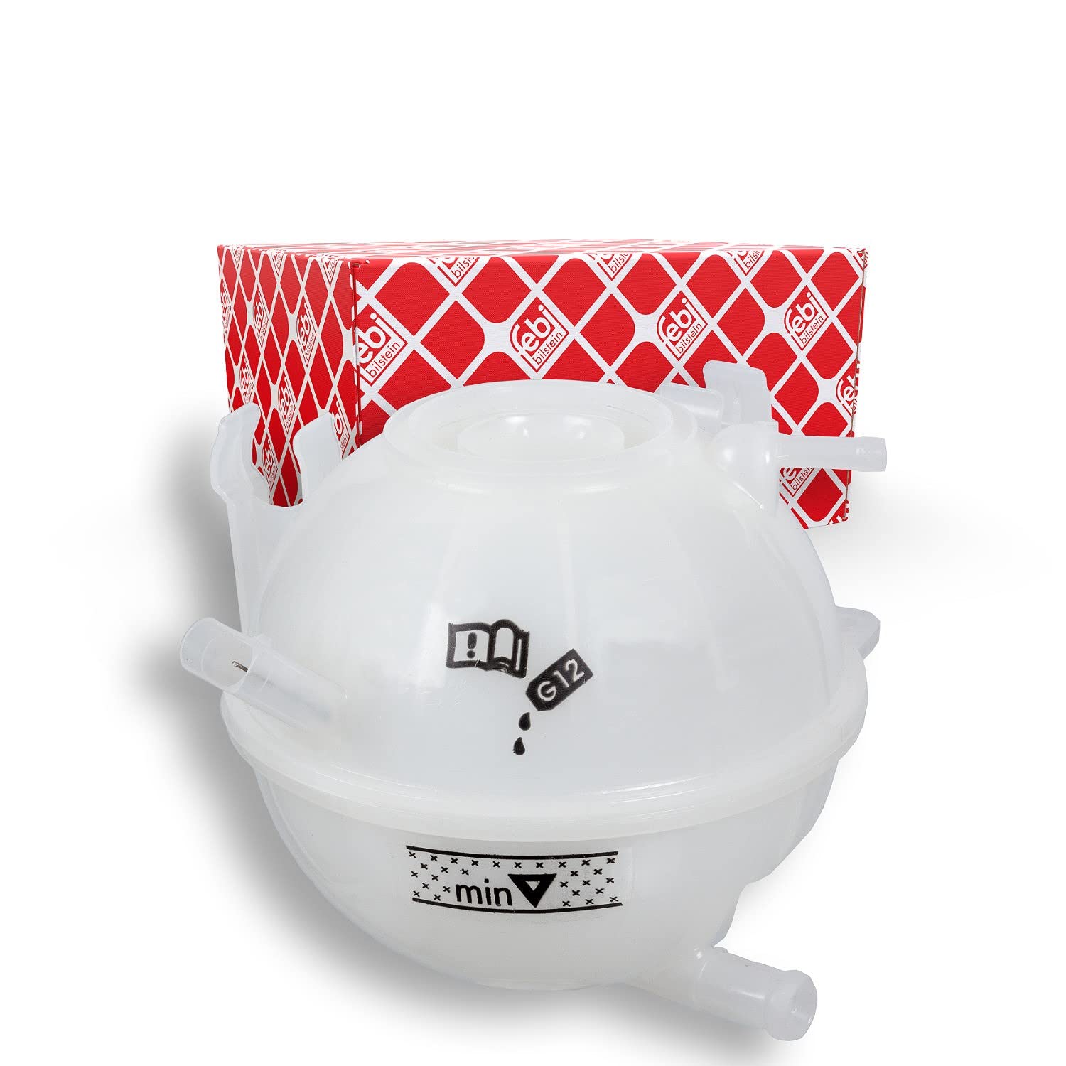 febi bilstein 46748 Coolant Expansion Tank with sensor, pack of one