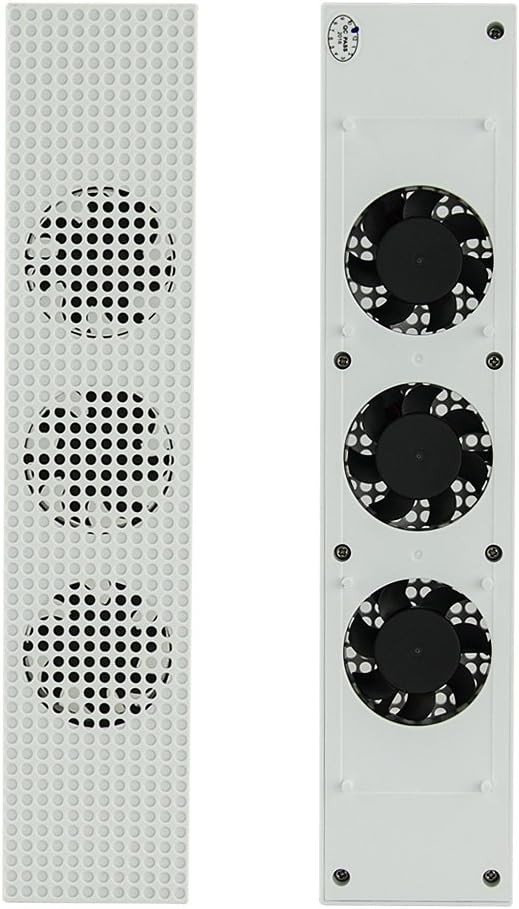 Winkeyes X-box One Slim Cooling Fan with 3 High Speed Fans & Double USB Ports for Xbox One Slim Console