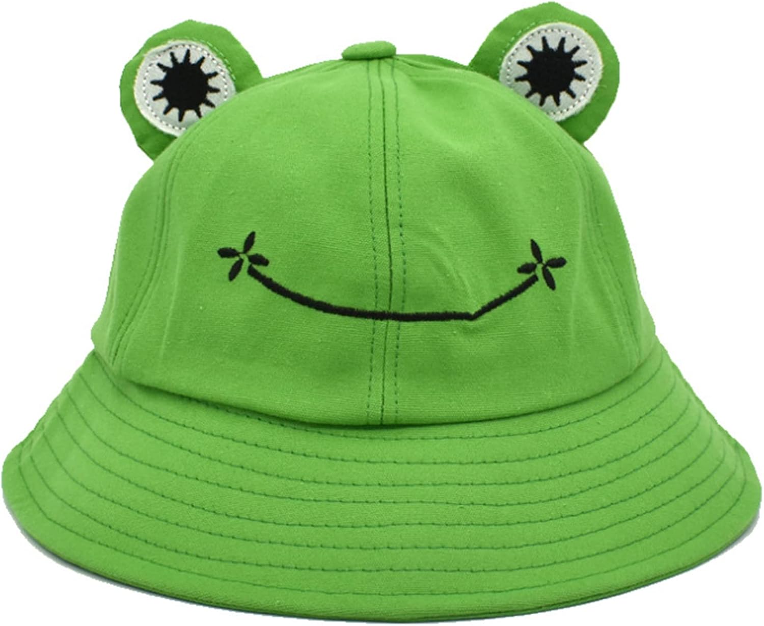 beifon Frog Bucket Hat Cute Bucket Sun Hat Summer Outdoor Foldable