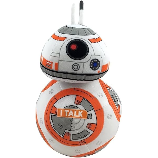 Amazon.com: Star Wars 4.5 Inch Heroez Plush Keychain | BB-8