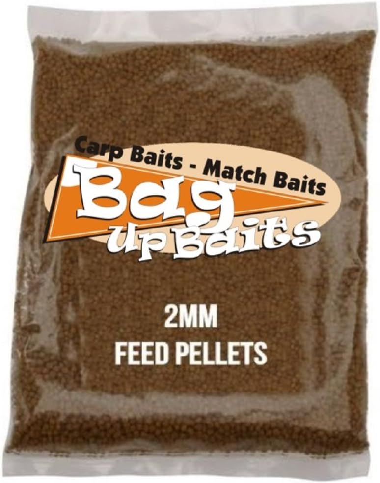 Bag Up Baits Rapid Attract Chopped Worm 2mm Big Carp Pellets Session Pack