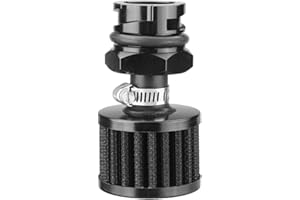 LARLANSZ Valve Cover Adapter Oil Cap Breather Fitting for GM LS LSX LS1 LS2 LS3 LS6 LS7 Filter Aluminum