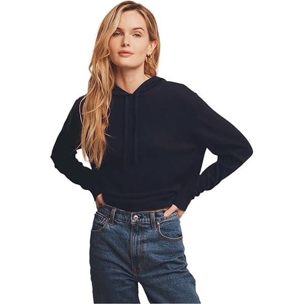 LilySilk Women Pullover Sweater 100% Cashmere Oversized Hoodie