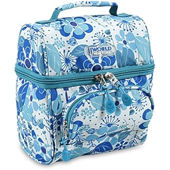 J World New York Corey Lunch Bag, Blue Vine