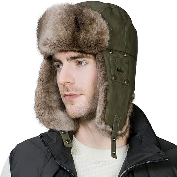 hunter hat with flaps