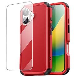AICase for iPhone 16 Case with Glass