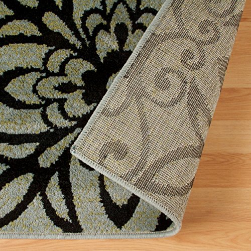 SUPERIOR Leigh Modern Floral Medallion Polypropylene Indoor Area Rug or