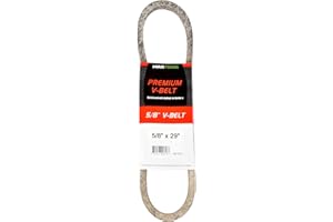 Maxpower 347574 Premium Belt Reinforced with Kevlar Fiber Cords, 5/8" x 29"