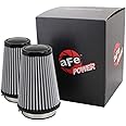 aFe POWER Magnum FORCE Intake Replacement Air Filter w/Pro DRY S Media - 3.50" Inlet, 7" Tall - #21-90069M