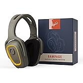 Elgin Rampage Bluetooth Hearing Protection Headphones, OSHA Compliant, 25 dB NRR, Noise Isolating Microphone, 40+ Hour Battery, IP65 Rated, Ideal for Construction, Landscaping, Industrial Use