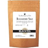 The Republic of Tea - Blackberry Sage Black Tea, Refill Bag | 250 Tea Bags, Gourmet Black Tea