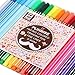 Plinrise HM-001 Sketch Drawing Pen,Fineliner Pen,Fine Point Marker Pen,0.4MM，Pack of 24 Assorted Colors (24)