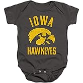 University of Iowa Official Hawkeyes Logo Unisex Infant Snap Suit for Baby