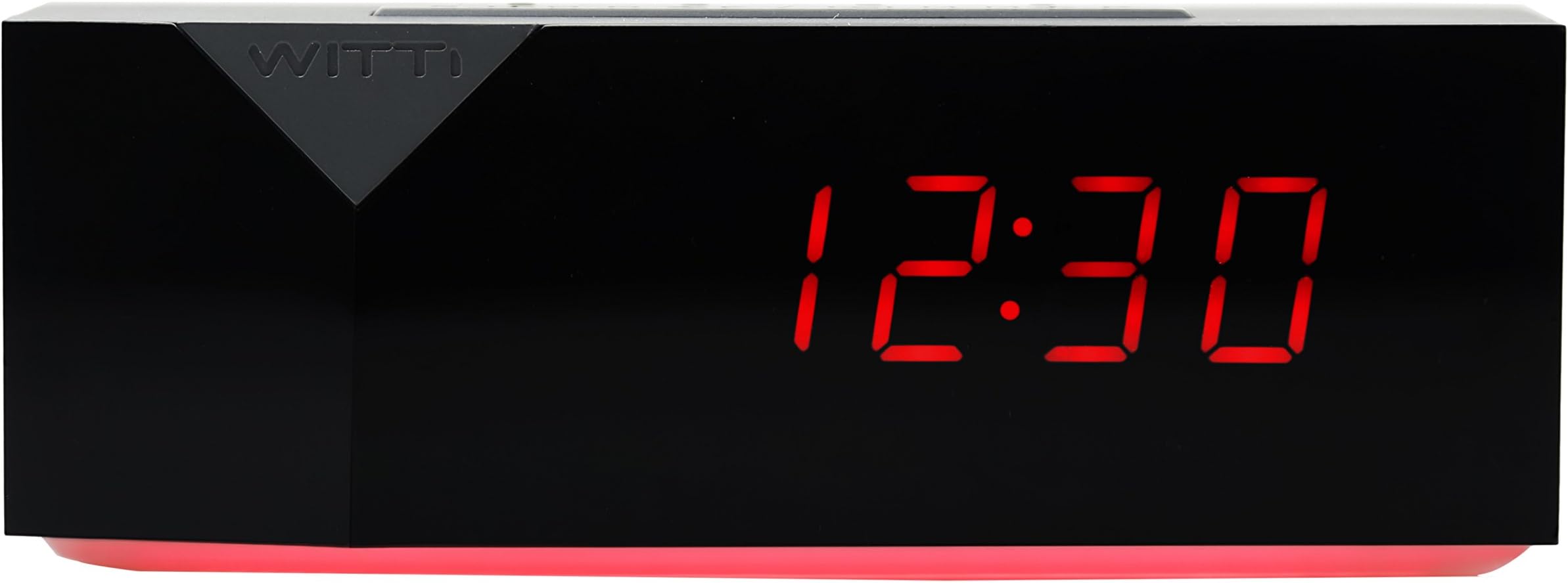 WITTI Design BEDDI Charge - Alarm Clock with Charging Ports and Mood Light
