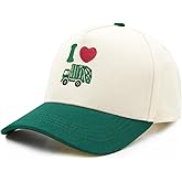 Waldeal Toddler Trucker Hats for Boys and Girls, Garbage Truck Mesh Snapback Baseball Cap for Kids Ages 2-6