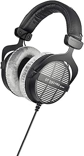beyerdynamic DT 990 PRO einseitig kabelgebundener Over-Ear-Studiokopfhörer für Mixing, Mastering und Editing mit 250 Ohm