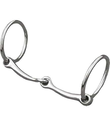Sweet Iron Pelham Horse Bit With Copper Rollers - Double Jointed For All Sizes