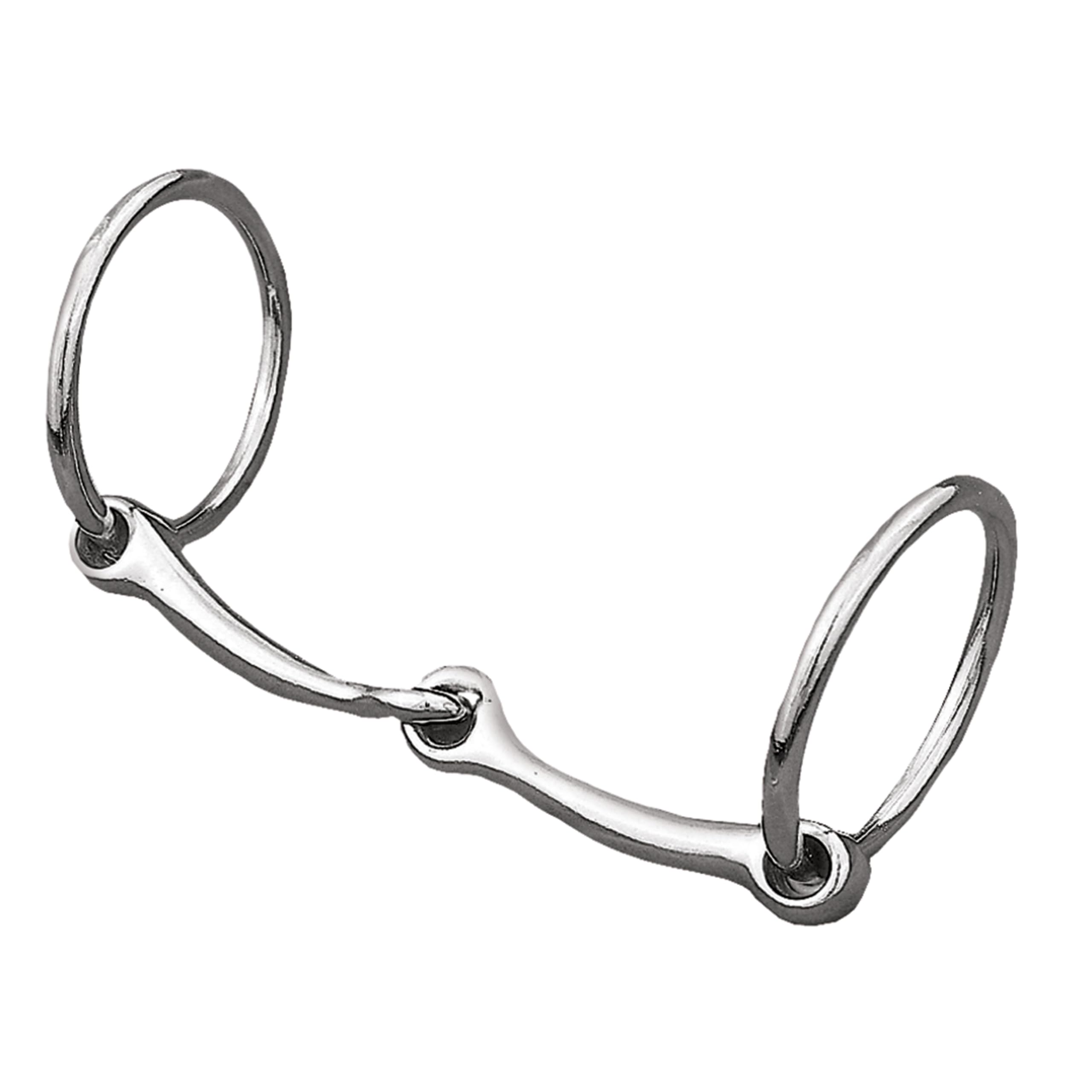 Weaver Leather All Purpose Ring Snaffle Bit, black