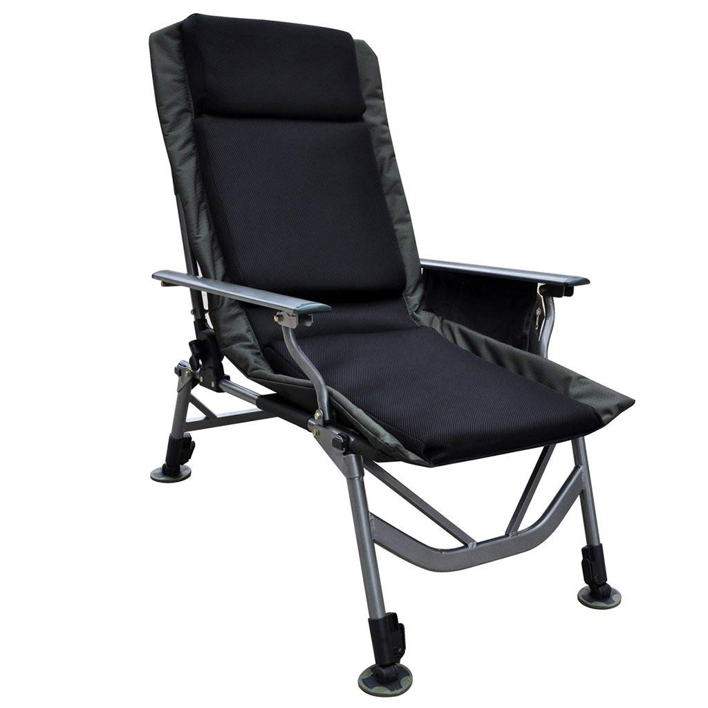 リクライニングガーデンチェアリクライニングチェア折りたたみチェアポータブルベッド調節可能なベッドシエスタチェアオフィスランチチェア屋外ビーチチェア付き便利な収納袋 B07szlzzx1