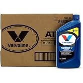 Valvoline Mercon V (ATF) Conventional Automatic Transmission Fluid 1 QT, Case of 6