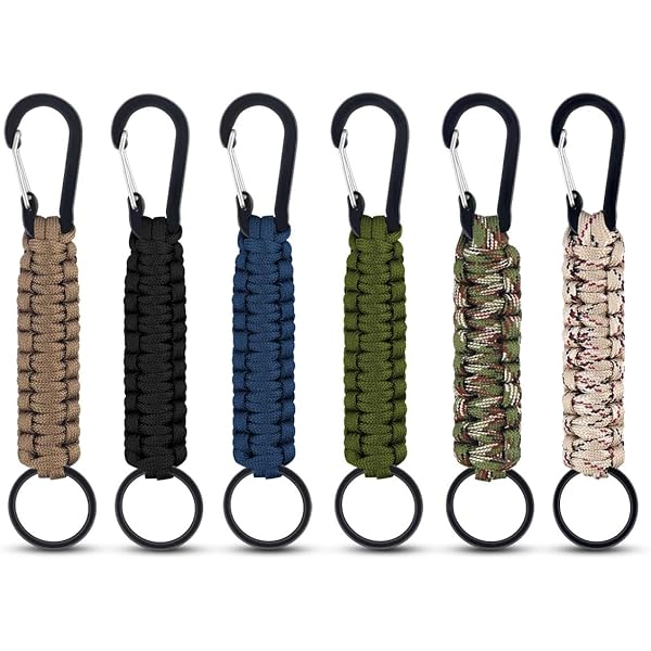 Amazon.com: APZDFGIFCD Paracord Keychain Set of 8 (Random