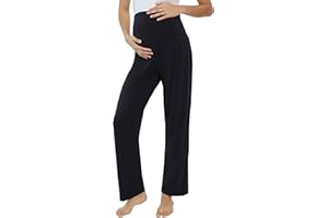Joyaria Women's Maternity Pants Pregnant Pajama Sweappants Small-XXL