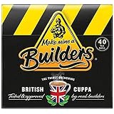 Amazon.com : Make Mine a Builder's Teabags | Master Blended British ...