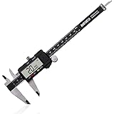 Neiko 01407A Electronic Digital Caliper Stainless Steel Body with Large LCD Screen | 0 - 6 Inches | Inch/Fractions…