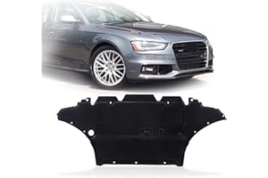 Perfit Liner Front Half Lower Plastic Engine Under Cover Splash Shield Compatible With 09-12 AUDI A4 Quattro 10-12 A5 Base Cabriolet Fits AU1228119 8K0863821AF