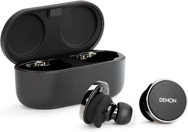 Marantz Auricolari Wireless PerL Pro per Ascolto Personalizzato, con Audio Spaziale, Colore Nero