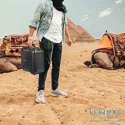 Lekufee Waterproof Hard Case Compatible with DJI