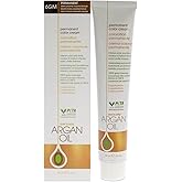 One N' Only Permanent Hair Color - Permanent Hair Dye Made with Argan Oil - Delivers Rich, Accurate Tones with Gray Coverage - Improves Moisture & Elasticity - 6GM Dark Caramel Mocha Blonde (3 oz)