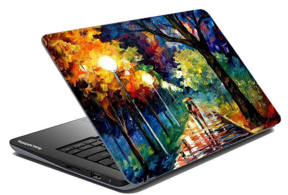 Paper Plane Design Laptop Skin Cover for All Models up to 17 inch